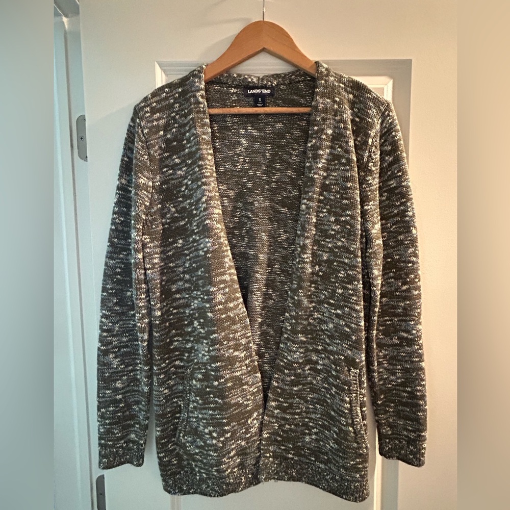 Lands End women’s cardigan